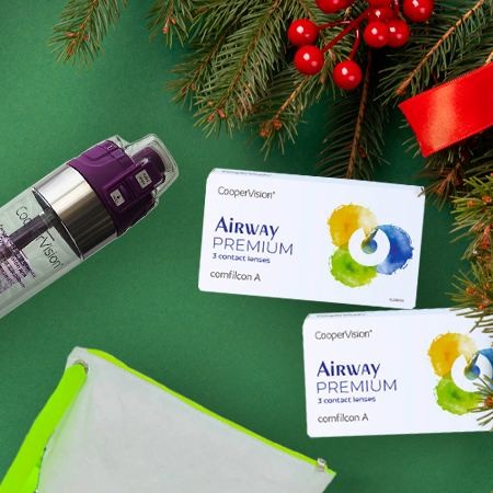 Подарок за покупку   линз Airway Premium
